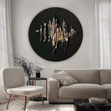 Circular painting #C024