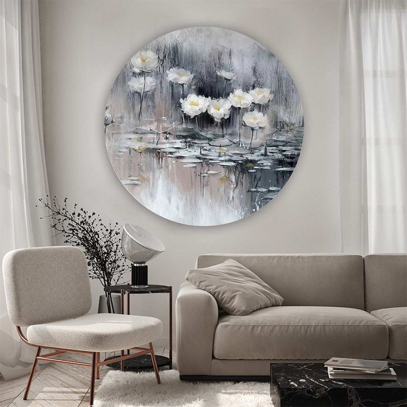 Circular painting #C010