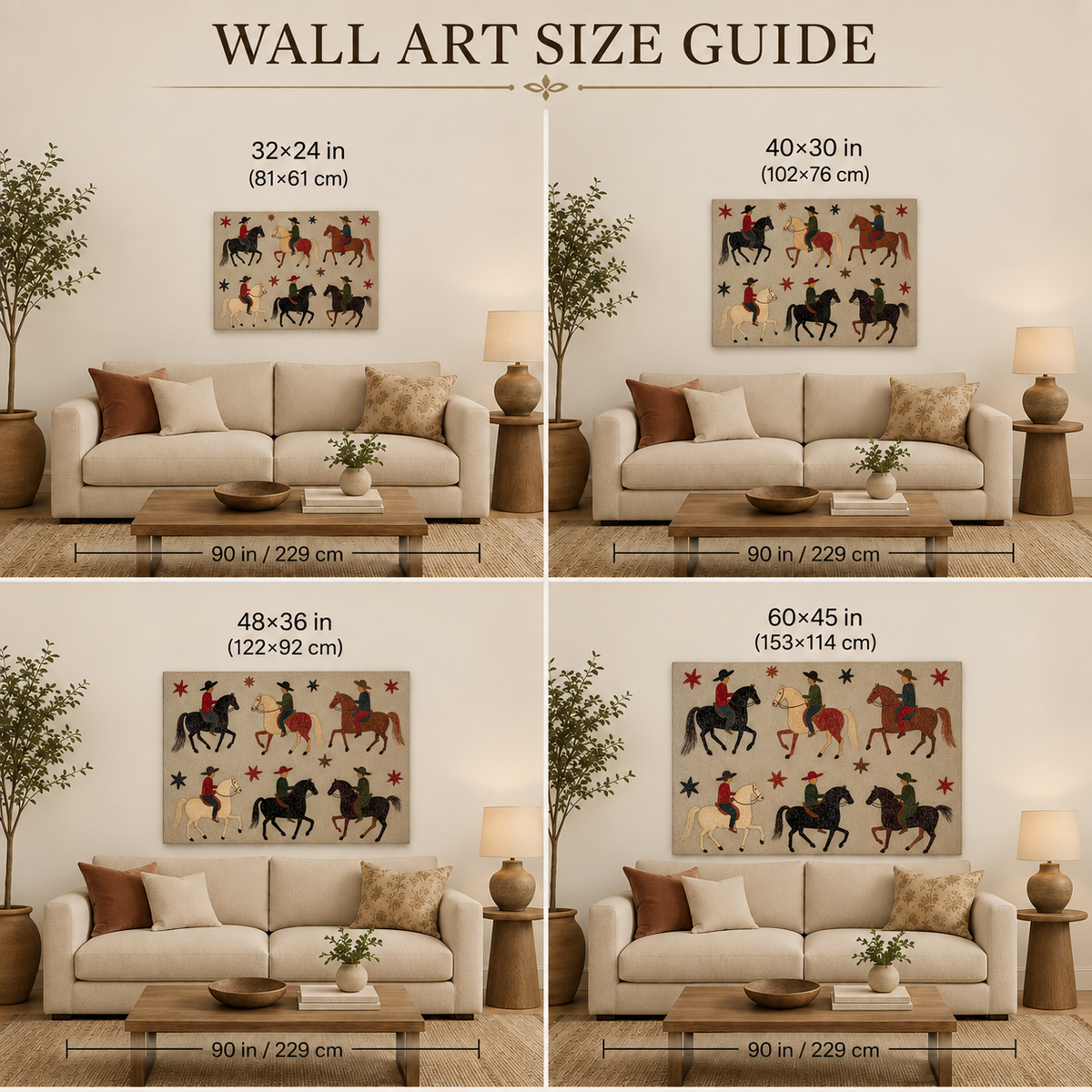 Western Cowboy Art, Cowboy Horse Painting, Southwestern Decor, Ranch Wall Art, Vintage Western Art